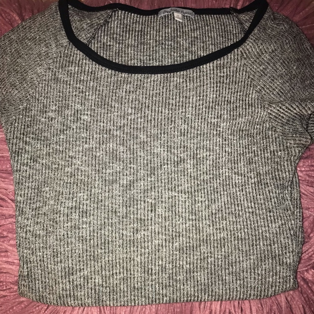 Ribbed Charlotte Russe Top